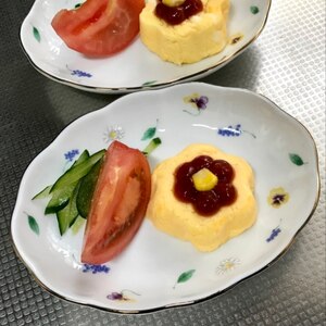 春爛漫♪お花オムレツのお弁当